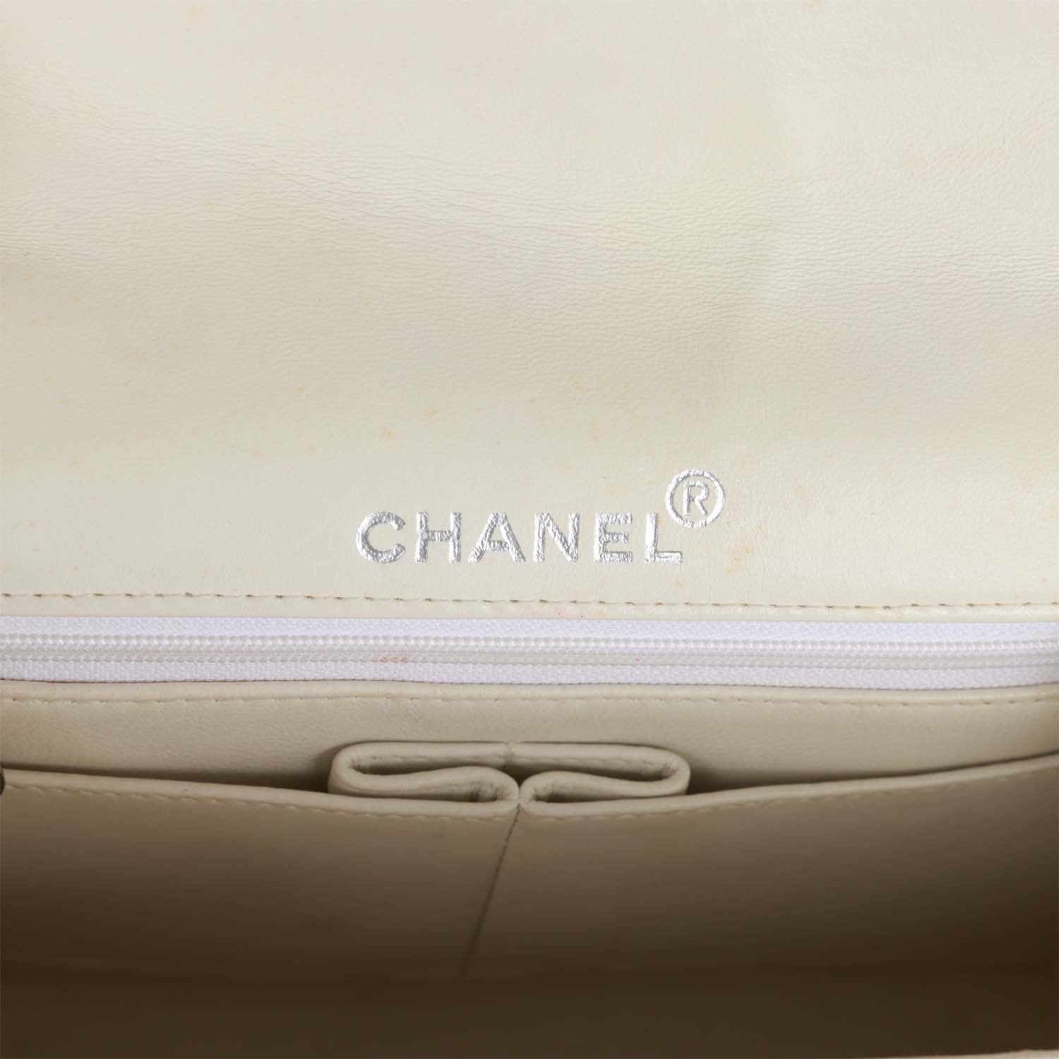 Vintage Chanel Classic Mini Flap Bag Pink Tweed SiLouis Vuittoner Hardware