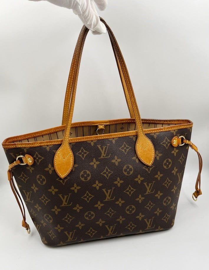 Louis Vuitton Neverfull PM Tote Bag in Classic Louis Vuitton Monogram Canvas