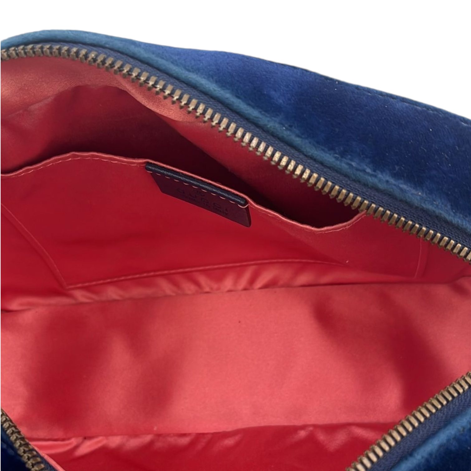 Gucci Gucci Marmont Crossbody Bag Blue Quilted VeLouis Vuittonet