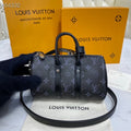 Louis Vuitton Keepall XS Monogram Eclipse Canvas For Men, Bags, Shoulder And Crossbody Bags 8.3in/21cm Louis Vuitton M45947
