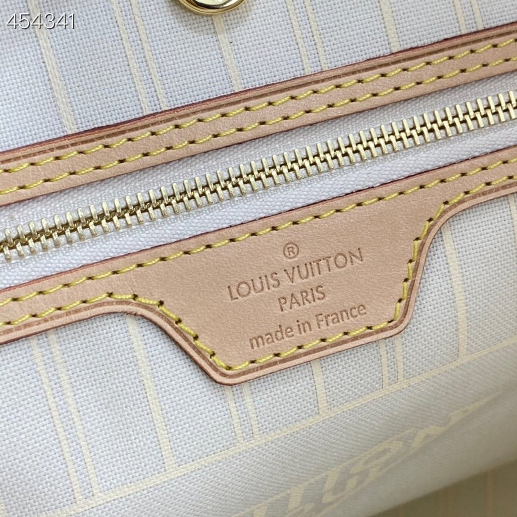 Louis Vuitton Neverfull MM Tote Bag Monogram Giant Canvas Blue For Women,  Shoulder Bags 12.2in/31cm Louis Vuitton M45678