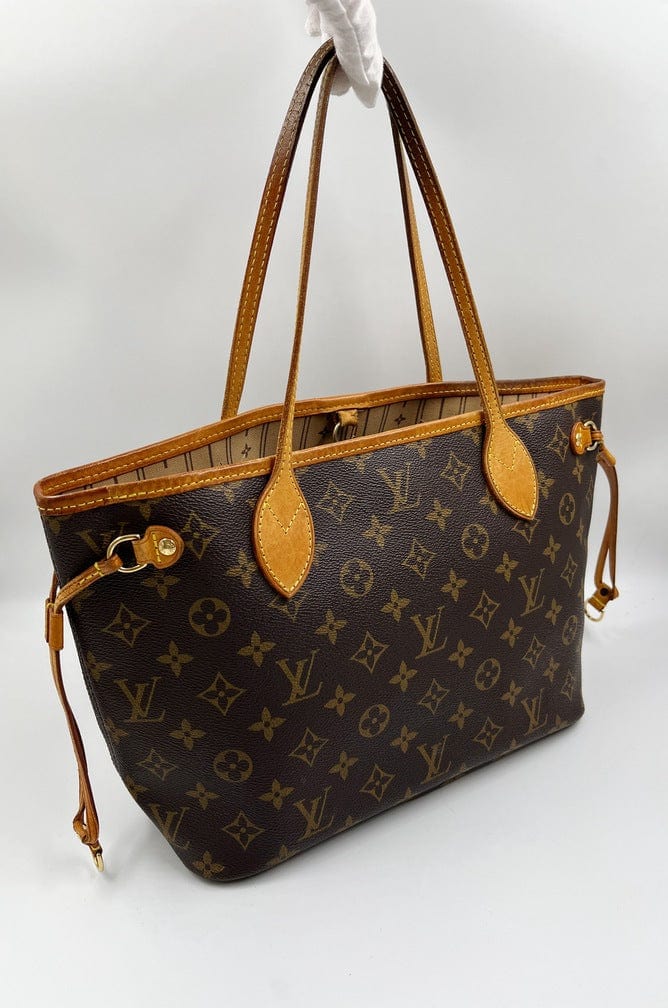 Louis Vuitton Neverfull PM Tote Bag in Classic Louis Vuitton Monogram Canvas