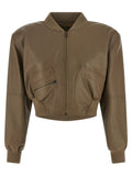 Chloé Women's Cropped Bomber Jacket