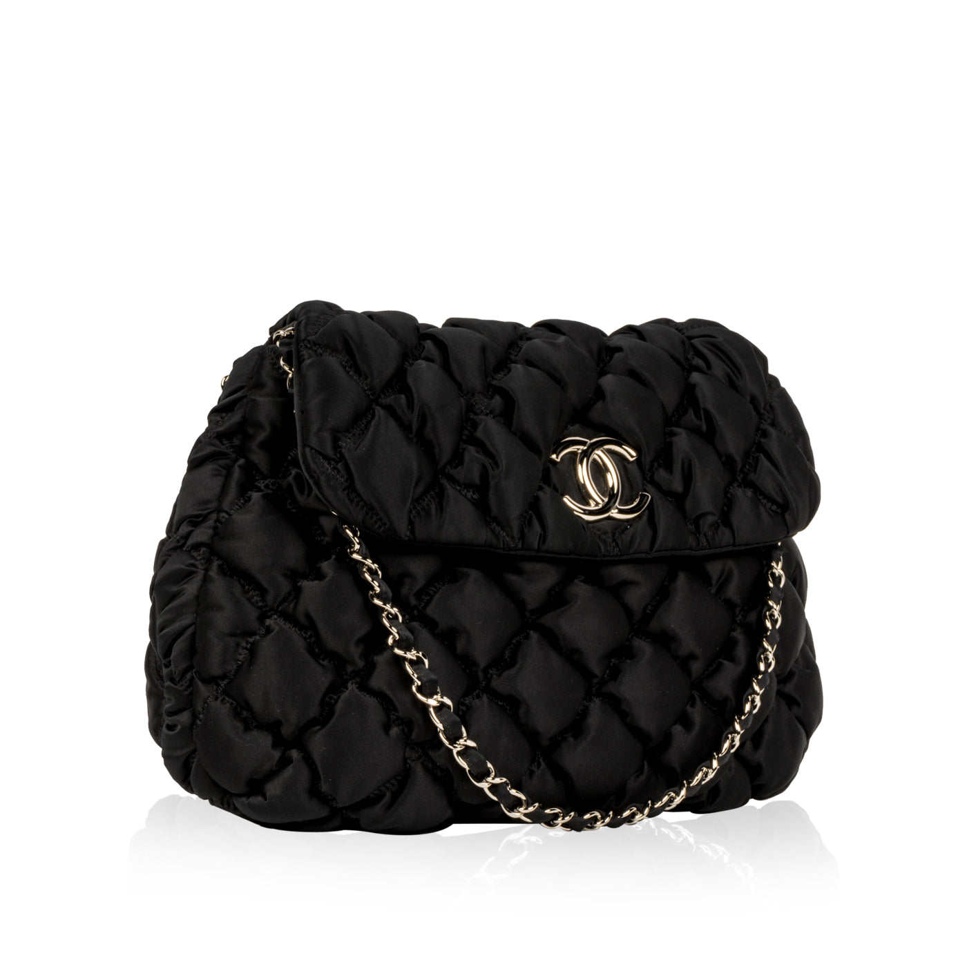 Nylon Puffy Shoulder Bag
