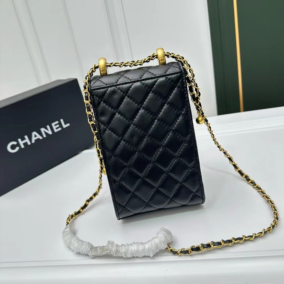 Chanel CHL SHOULDER BLACK BAG AP1448L