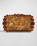 CULT GAIA EOS BEAD EMBELLISHED CLUTCH BAG