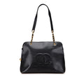 Chanel CC Caviar Chain Tote