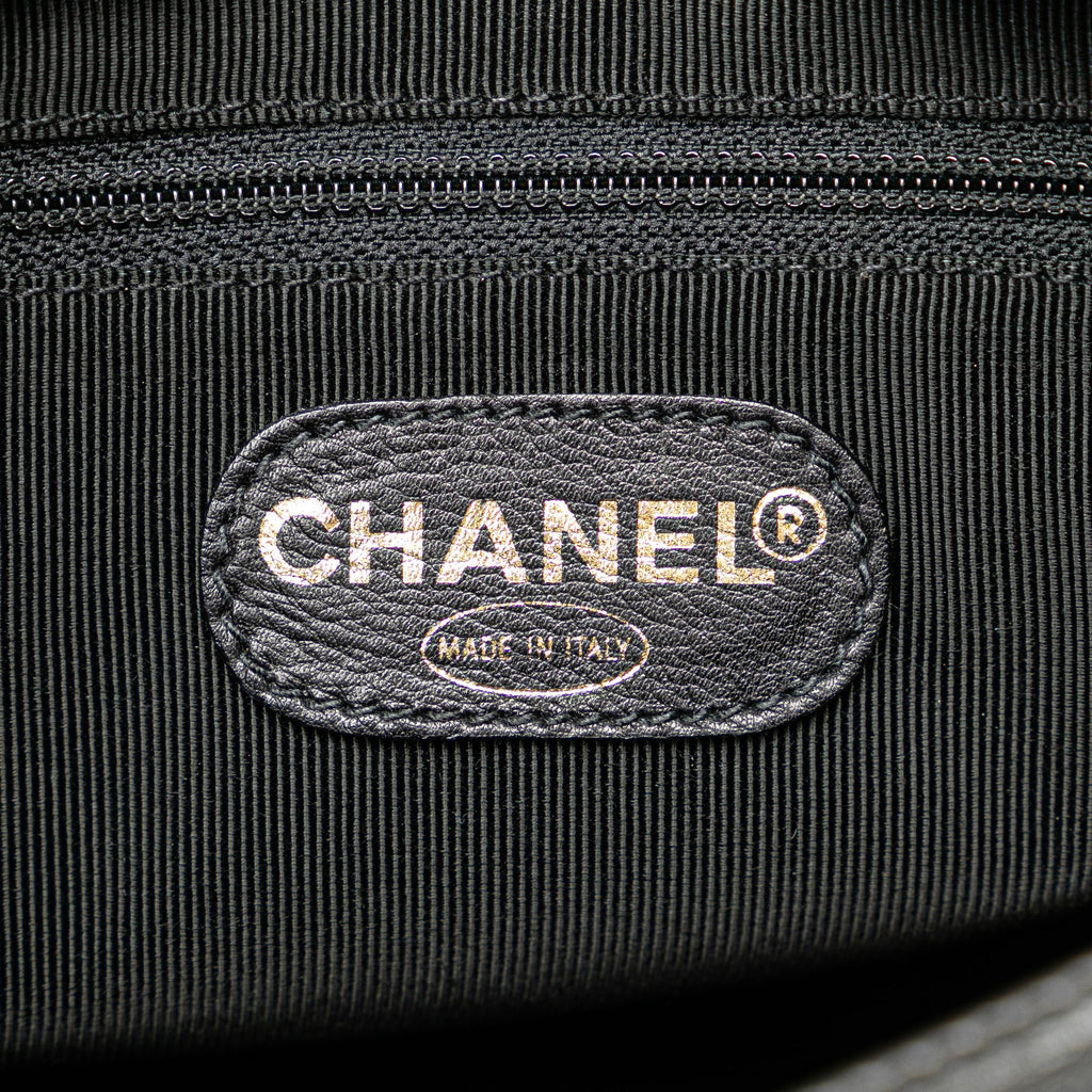 Chanel CC Lambskin Chain Tote