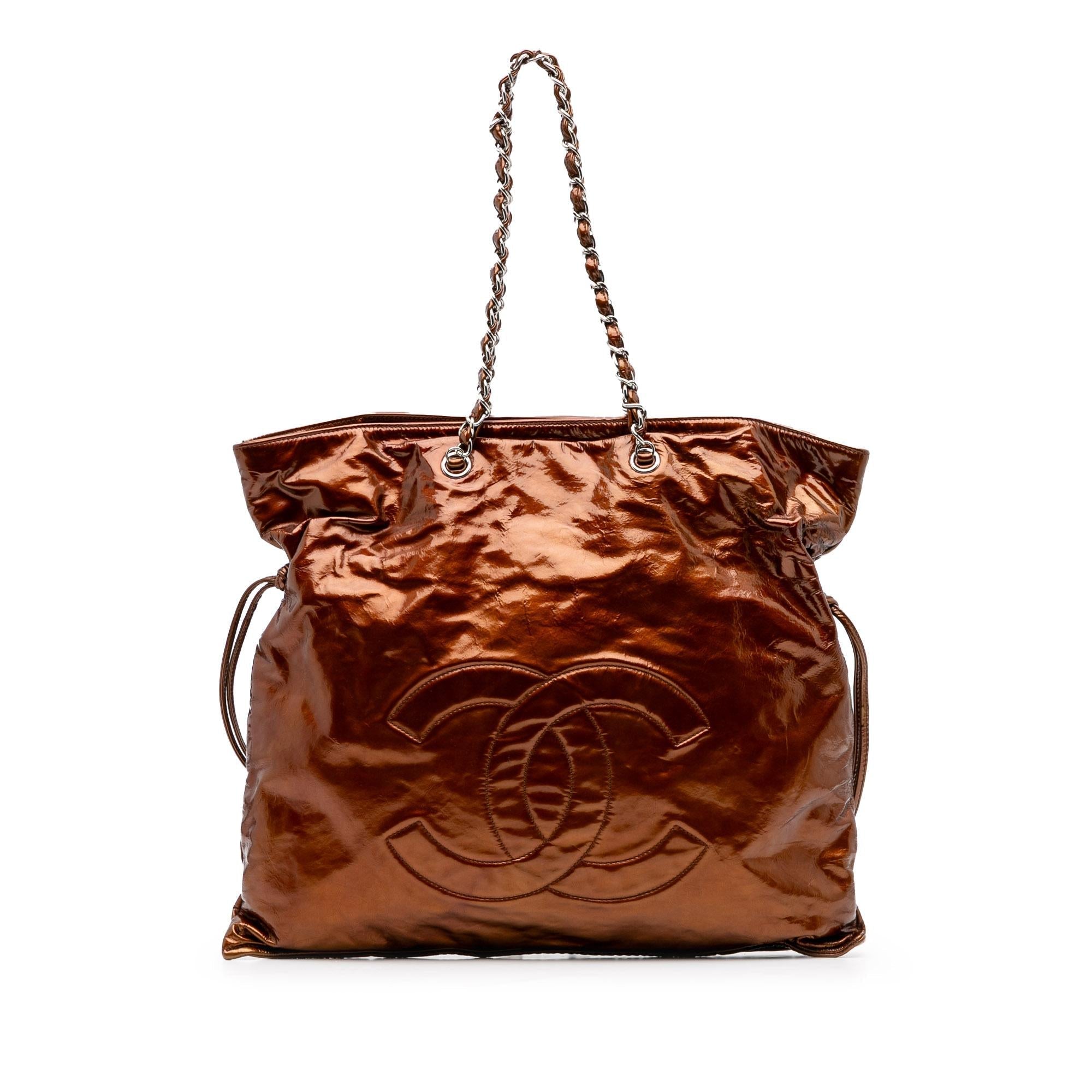 Chanel CC Metallic 1:1 Rep Bonbons Tote