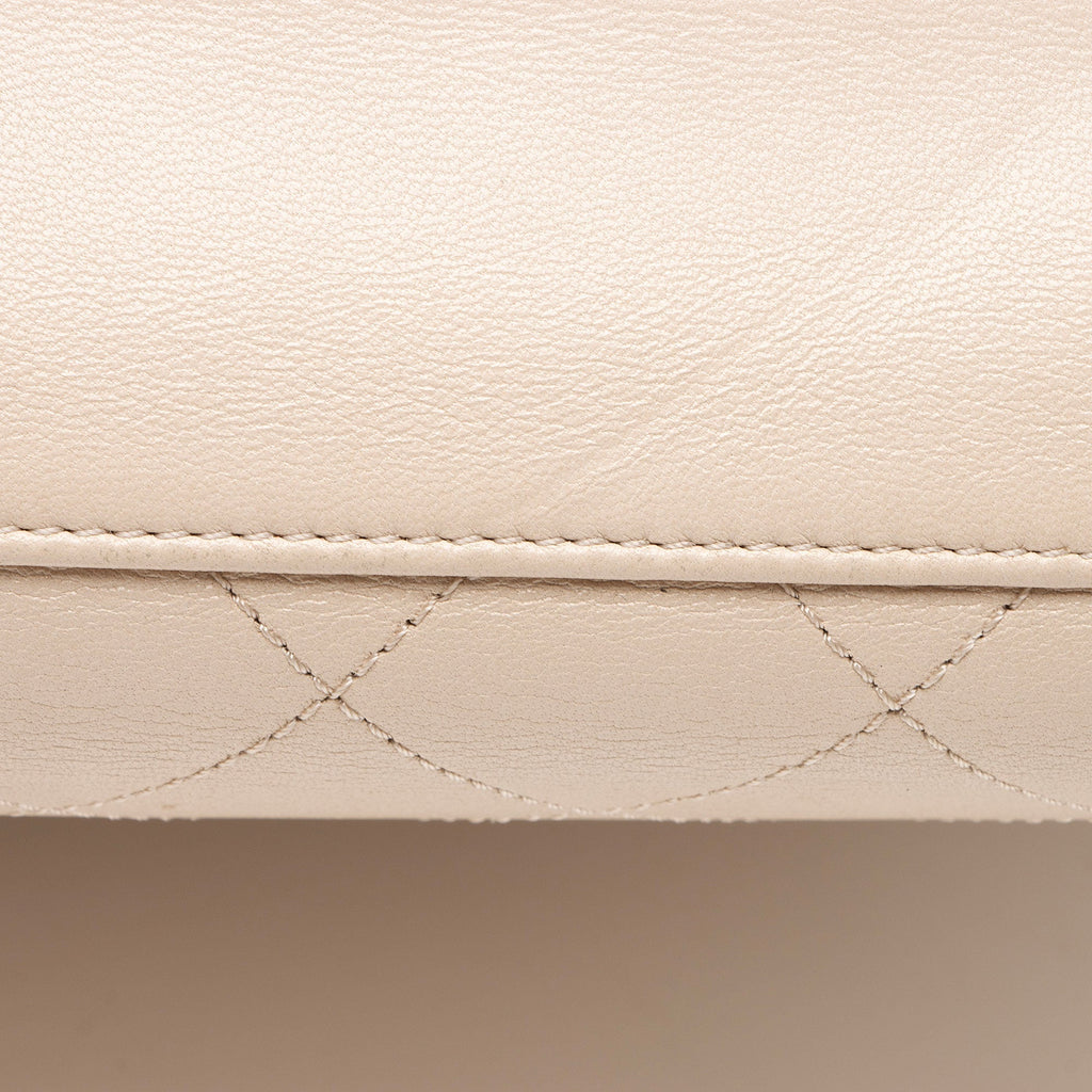 Chanel Calfskin Coco Luxe Large Shopping Tote