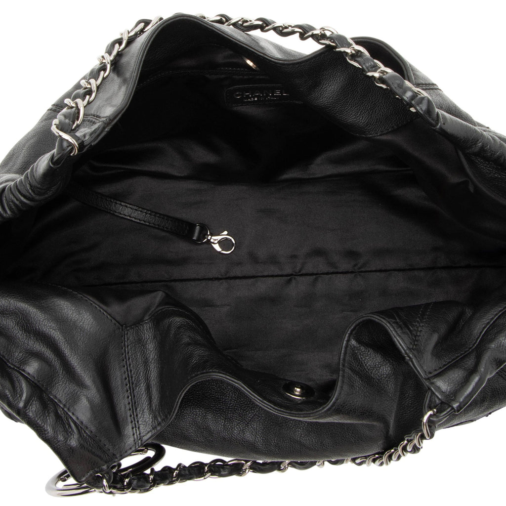 Chanel Calfskin Petit Cocos Cabas Shopper Tote