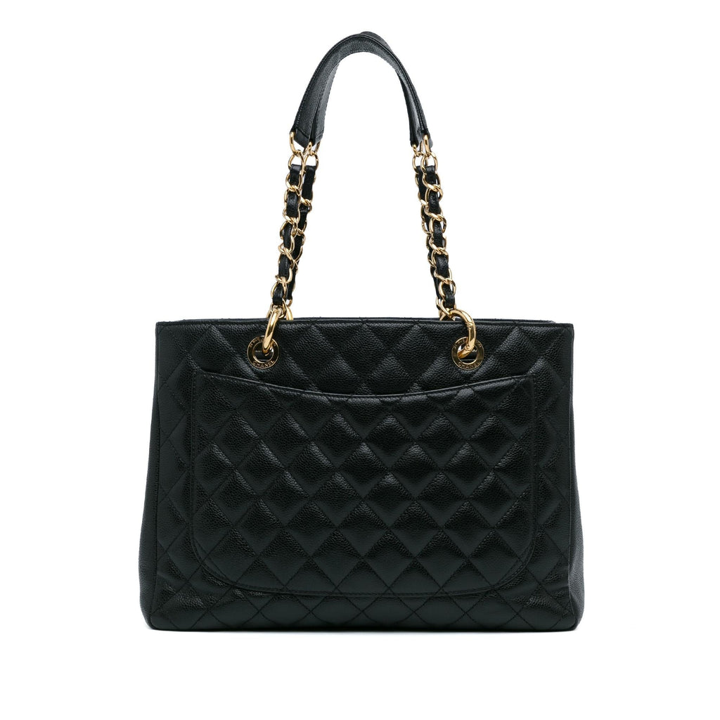 Chanel Caviar Grand Shopping Tote (SHG-8A60Nv)