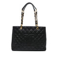 Chanel Caviar Grand Shopping Tote (SHG-abR3gO)