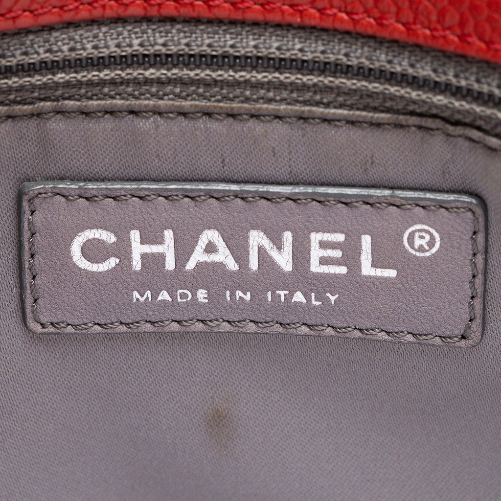 Chanel Caviar Leather Grand Shopping Tote