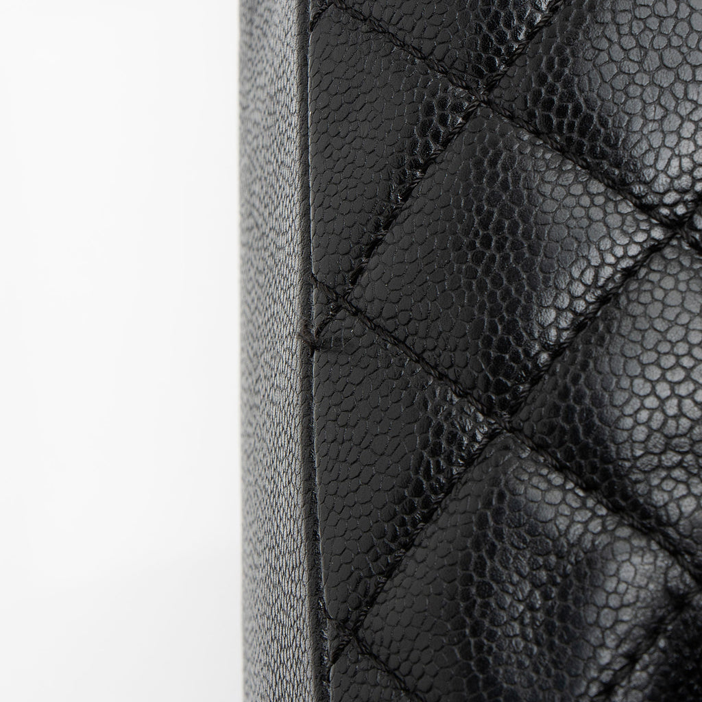 Chanel Caviar Leather Grand Shopping Tote (SHF-7NDD2a)