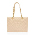Chanel Caviar Leather Grand Shopping Tote