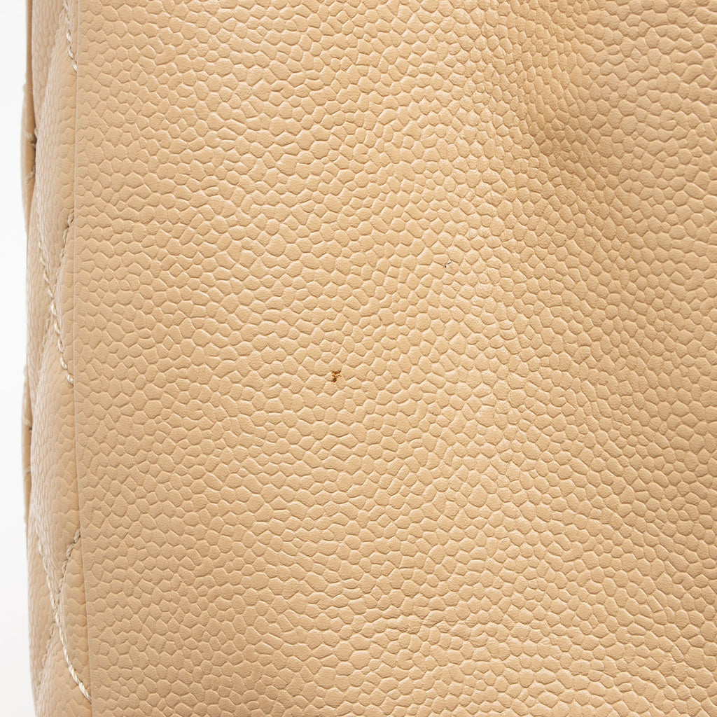 Chanel Caviar Leather Grand Shopping Tote