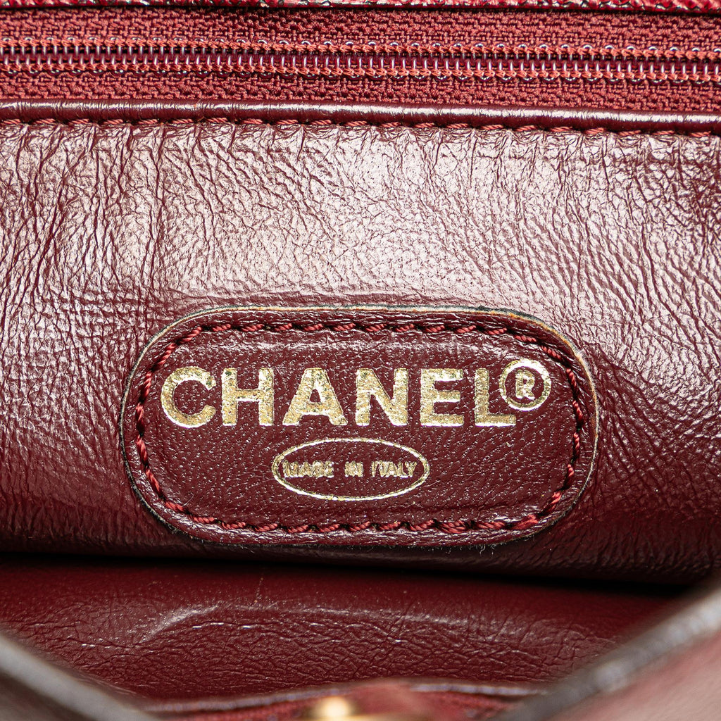 Chanel Caviar Logo Tote