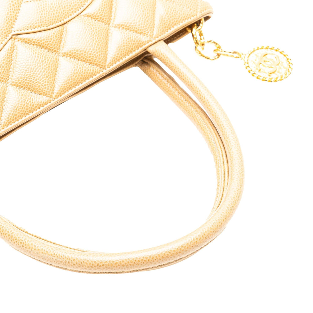 Chanel Caviar Medallion Tote