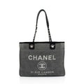 Chanel Denim Deauville Small Tote