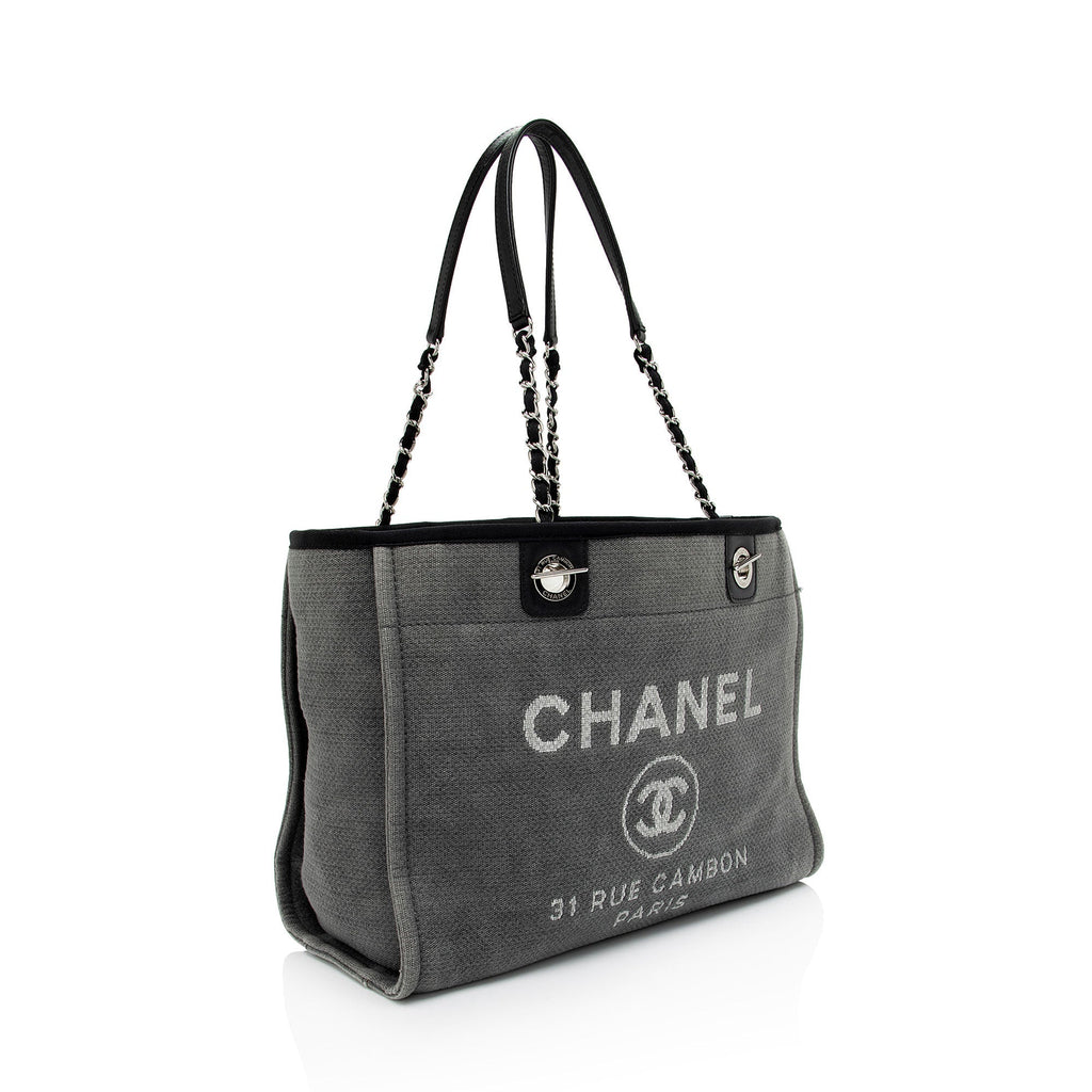 Chanel Denim Deauville Small Tote