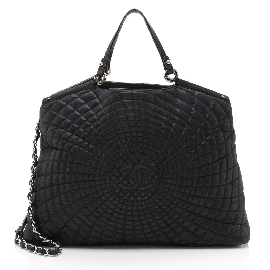Chanel Iridescent Calfskin Leather Sea Hit Large Tote