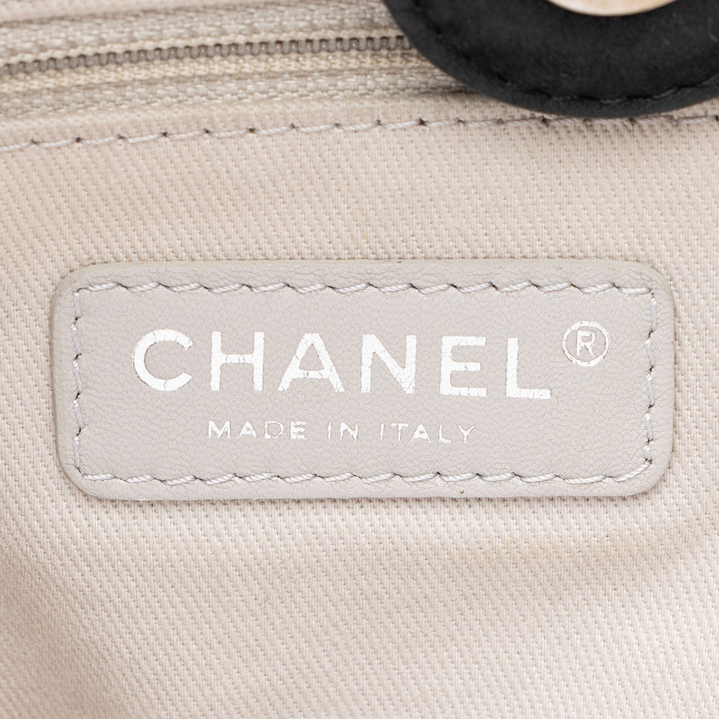 Chanel Iridescent Calfskin Leather Sea Hit Large Tote