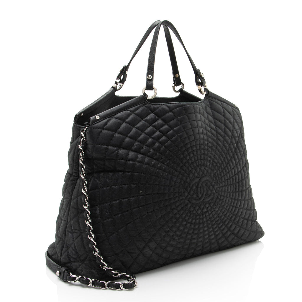 Chanel Iridescent Calfskin Leather Sea Hit Large Tote