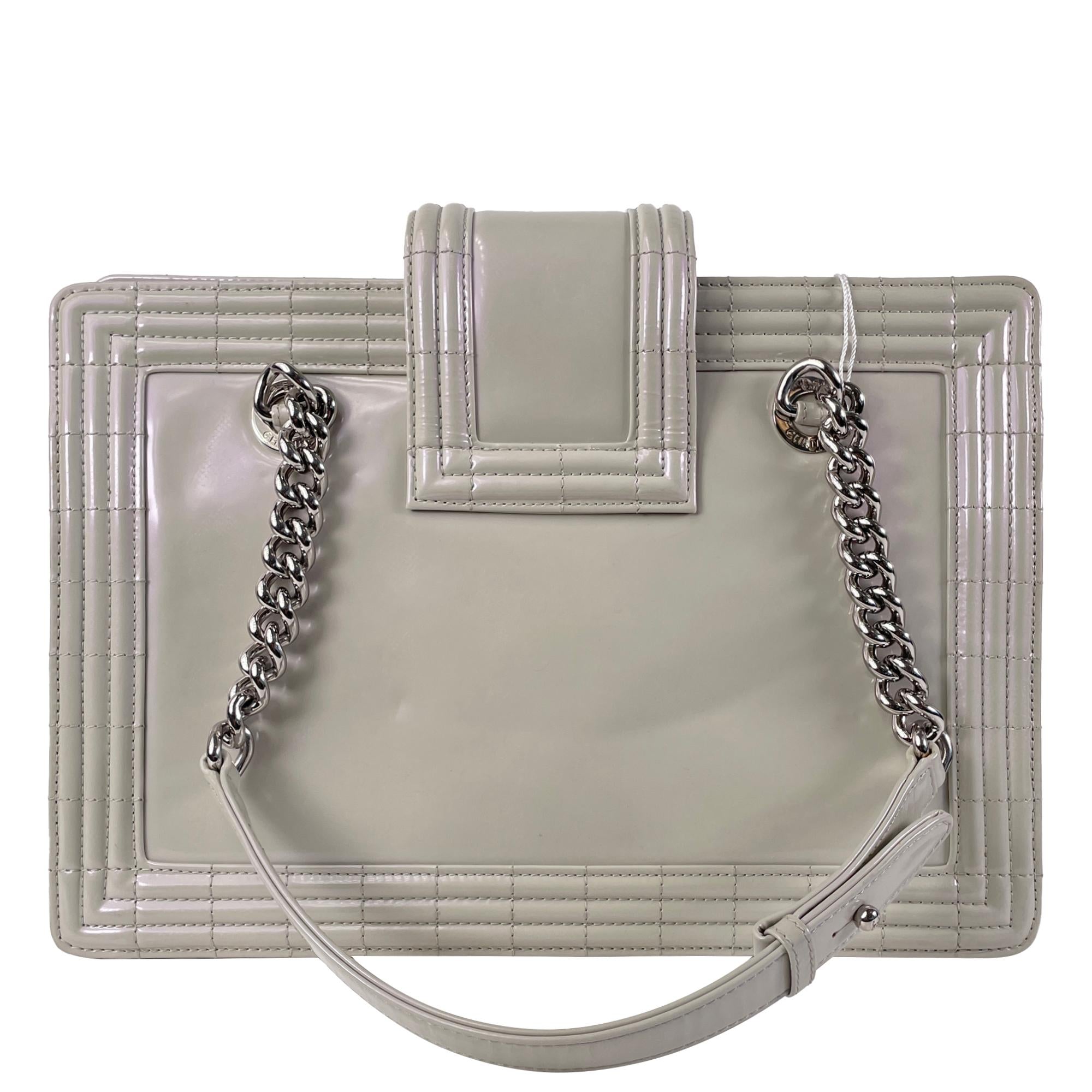 Chanel Iridescent 1:1 Rep Boy Reverso Shopping Tote (SHG-zcc1Jm)
