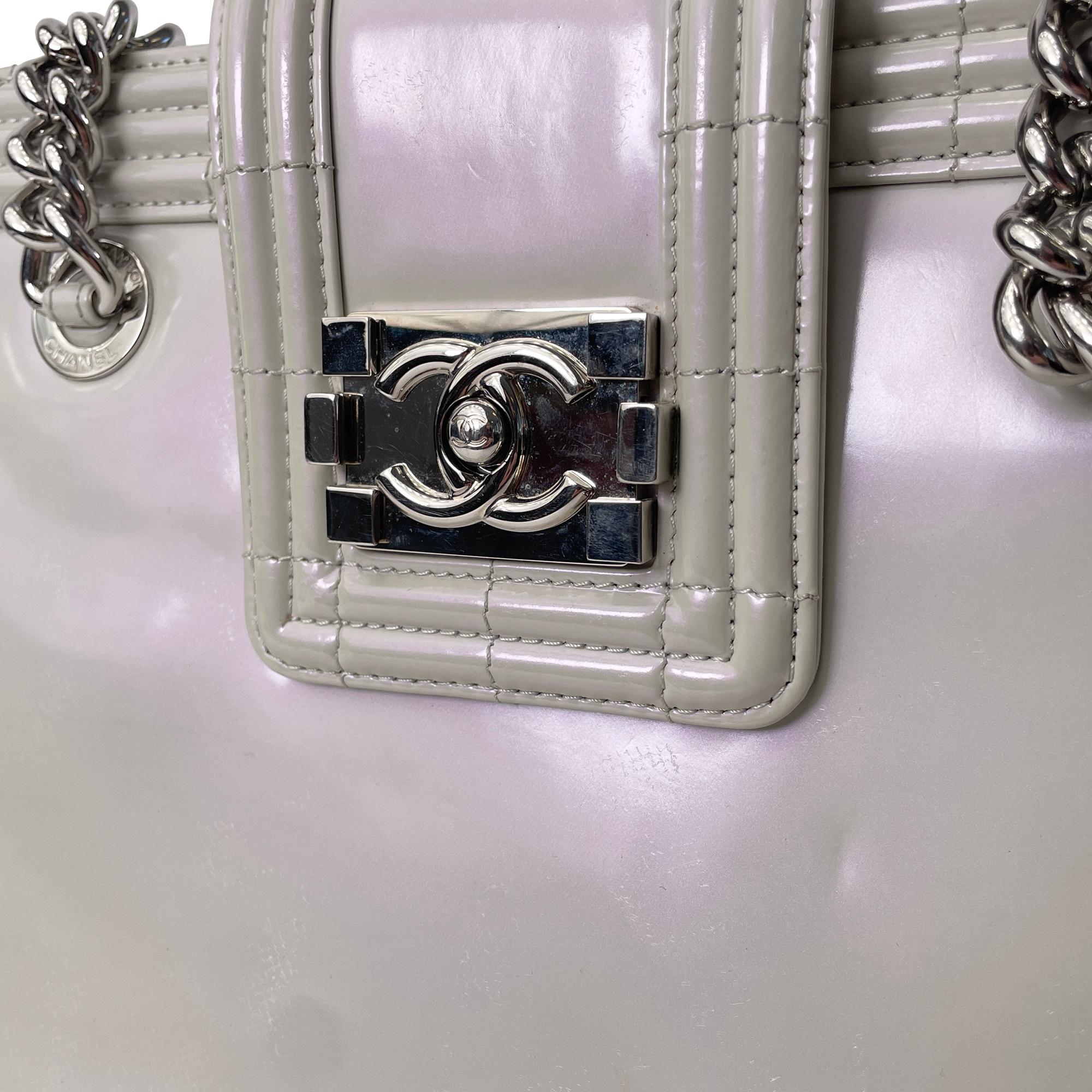 Chanel Iridescent 1:1 Rep Boy Reverso Shopping Tote (SHG-zcc1Jm)
