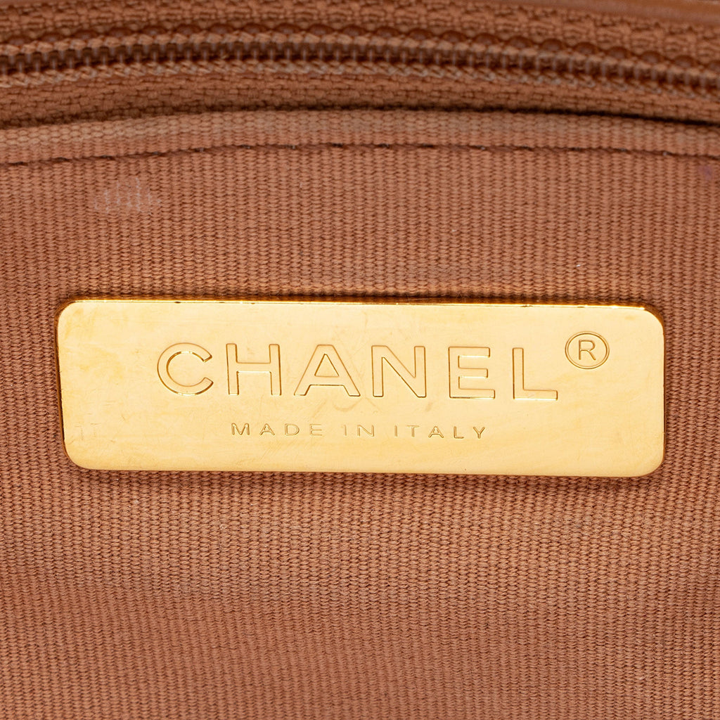 Chanel Lambskin 19 East/West Shopping Tote
