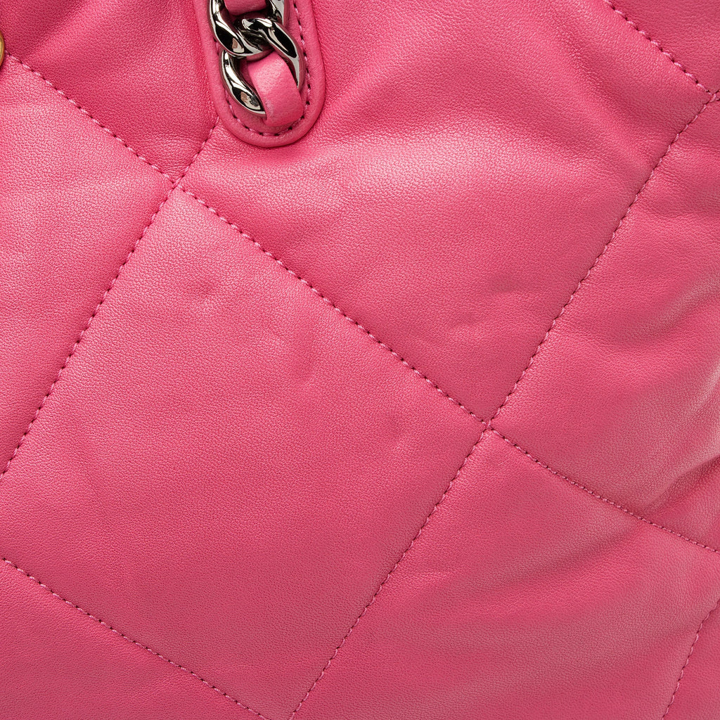 Chanel Lambskin 19 East/West Shopping Tote