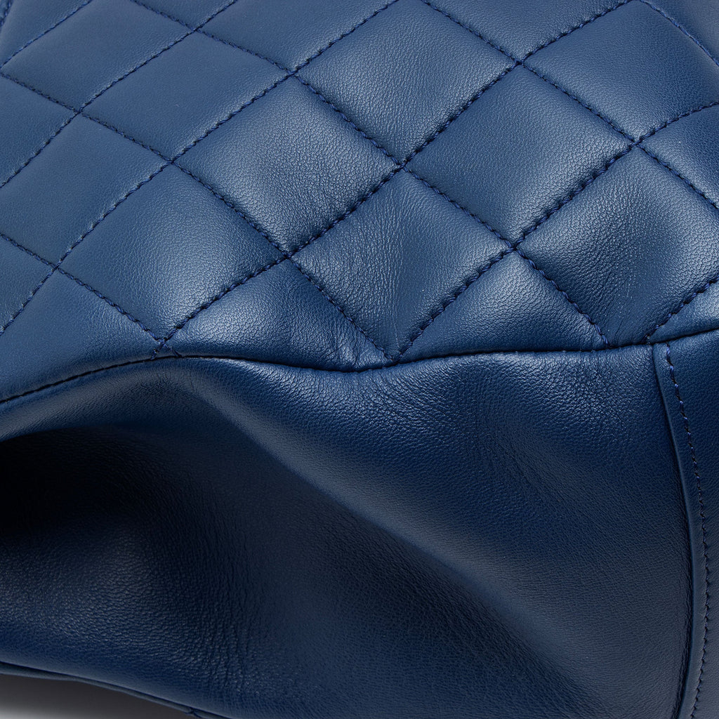 Chanel Lambskin Carry Chic Shopping Tote