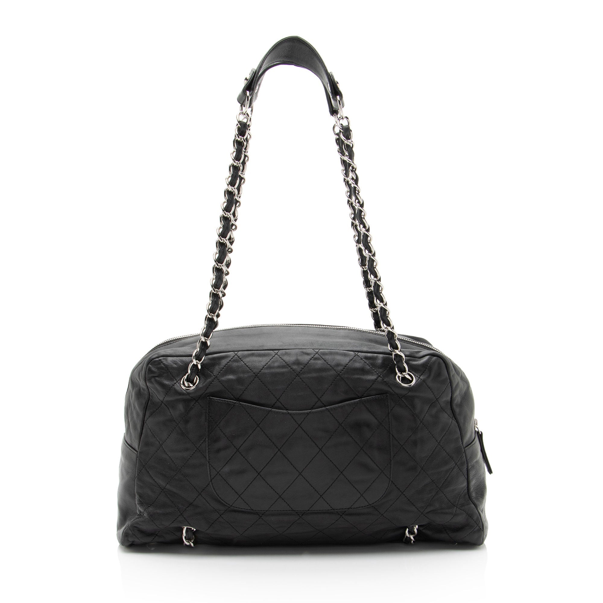 Chanel Lambskin Chain Around Flap Tote