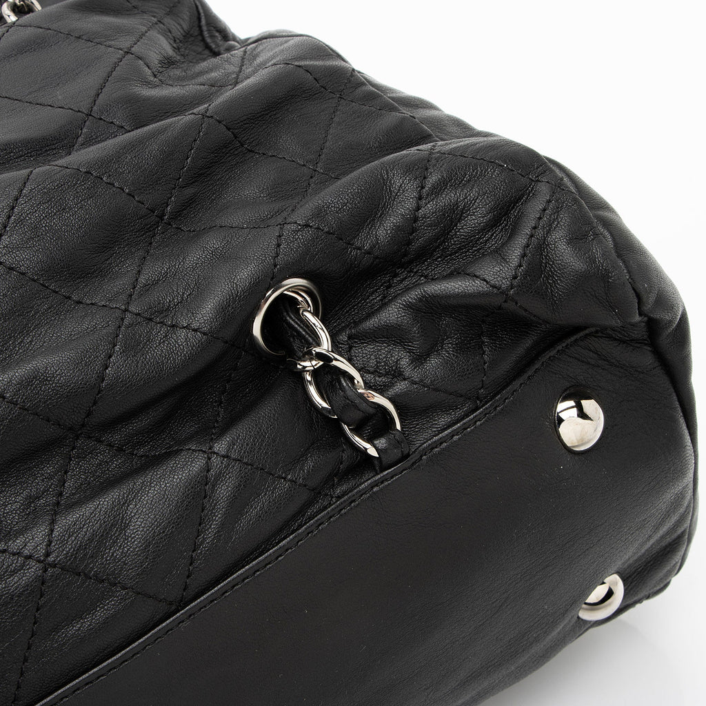 Chanel Lambskin Chain Around Flap Tote