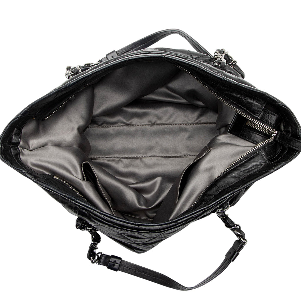 Chanel Lambskin Sharpei N/S Tote