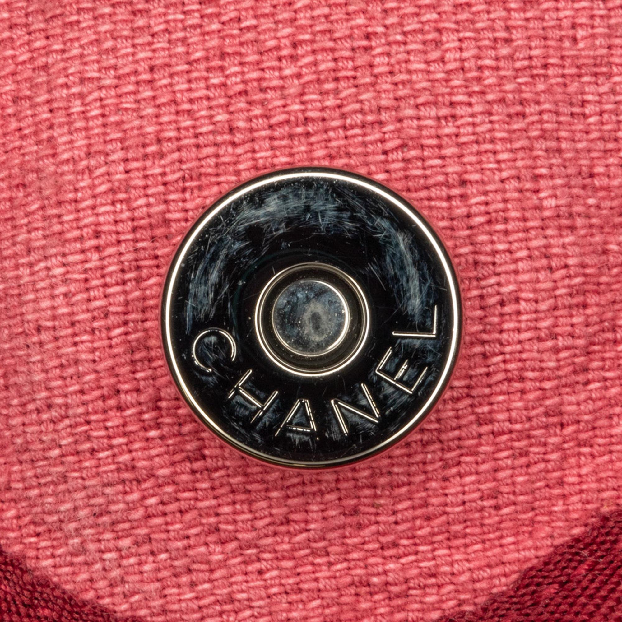 Chanel Large Canvas Deauville Tote (SHG-pTGQWm)