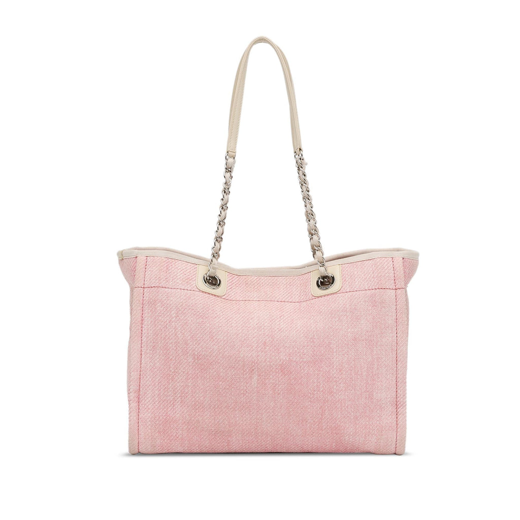 Chanel Medium Canvas Deauville Tote (SHG-6SPuzp)