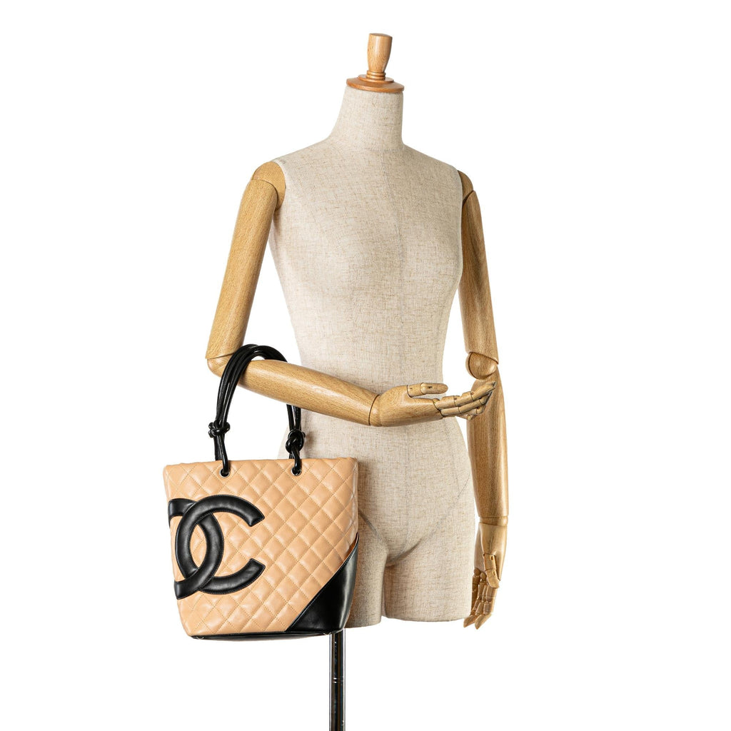 Chanel Medium Lambskin Cambon Ligne Tote