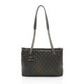 Chanel Metallic Caviar Leather Rock In Rome Medium Tote