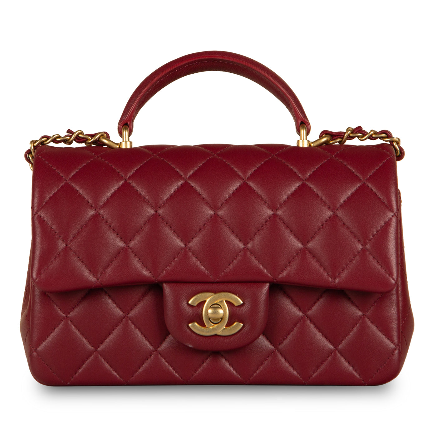 Classic Flap Bag - Mini Rectangular Top Handle