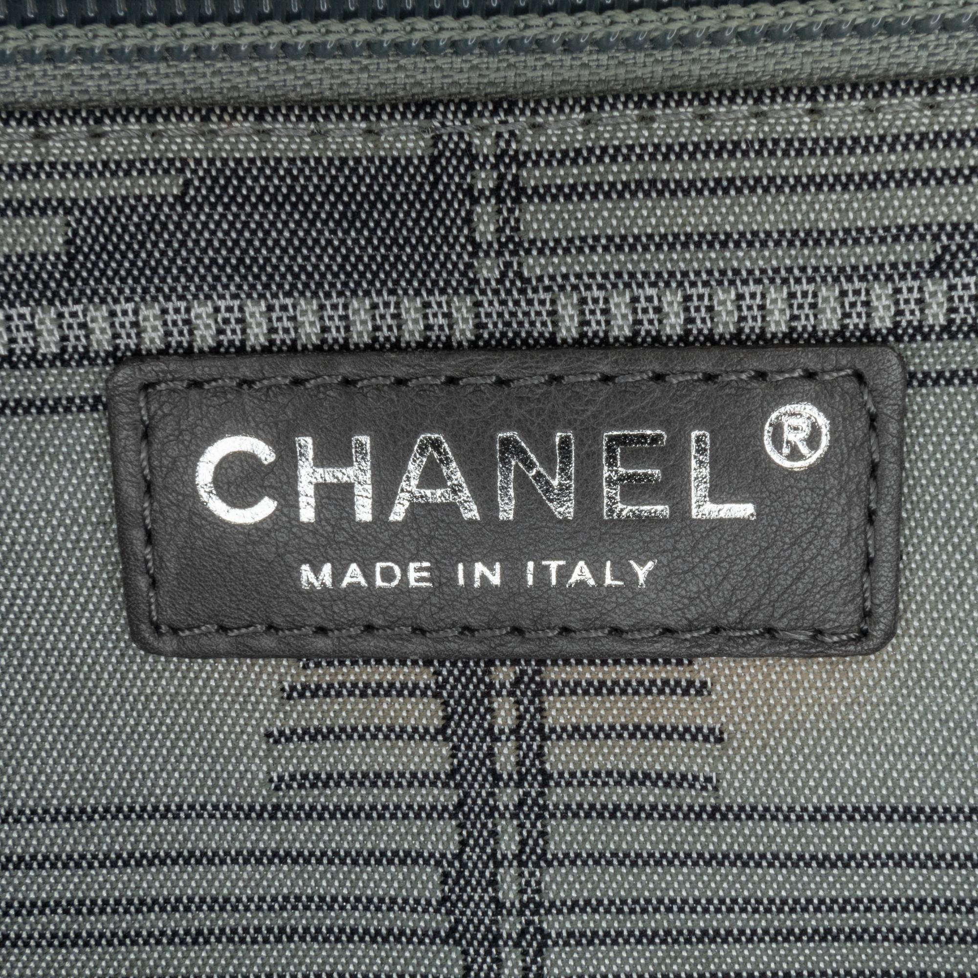 Chanel New Travel Line Bicolor Nylon Tote