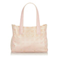 Chanel New Travel Line Canvas Tote Bag (SHG-25307)