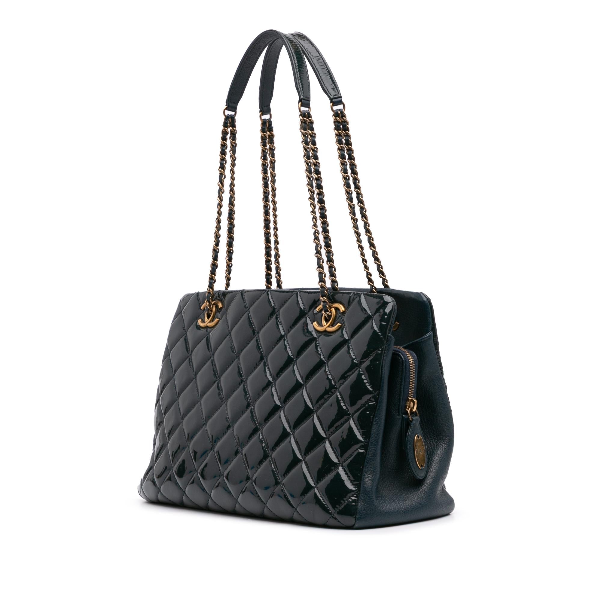 Chanel Paris Salzburg 1:1 Rep and Goatskin CC Eyelet Tote