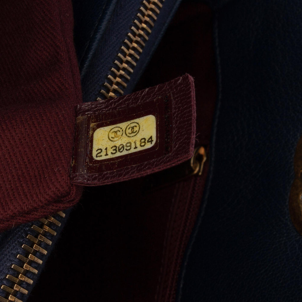 Chanel Paris Salzburg 1:1 Rep and Goatskin CC Eyelet Tote