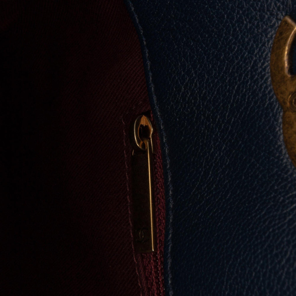Chanel Paris Salzburg 1:1 Rep and Goatskin CC Eyelet Tote