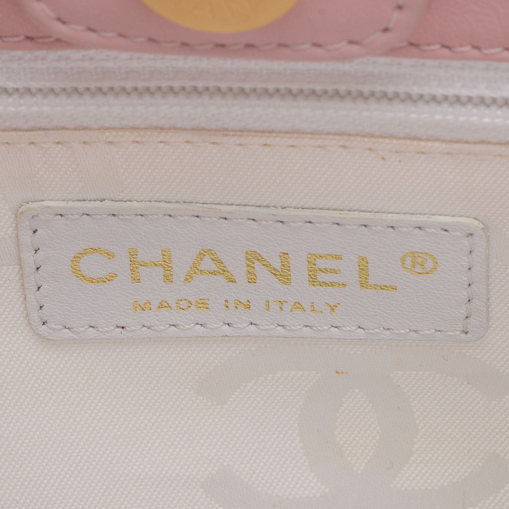 Chanel 1:1 Rep Leather Triple CC Small Tote (SHF-Kk4uom)