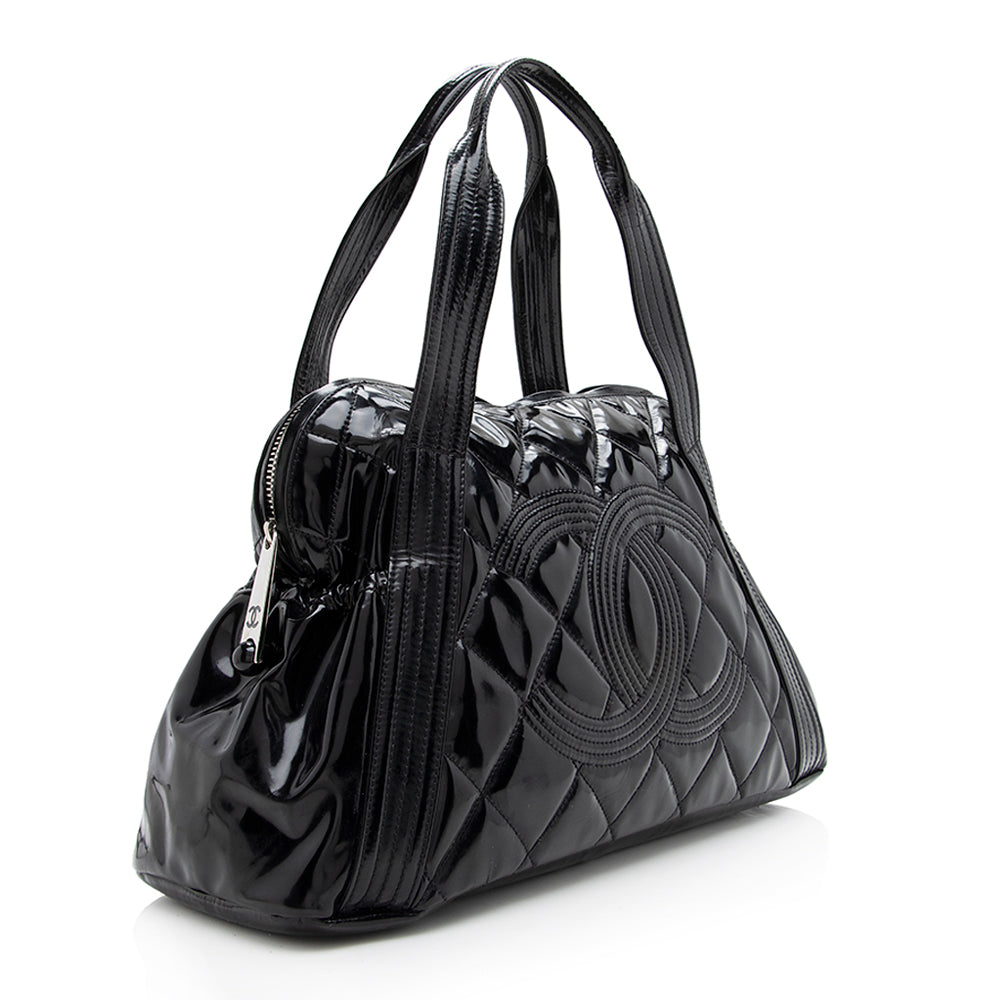 Chanel 1:1 Rep Vinyl Paris-Shanghai CC Shopping Tote (SHF-18793)
