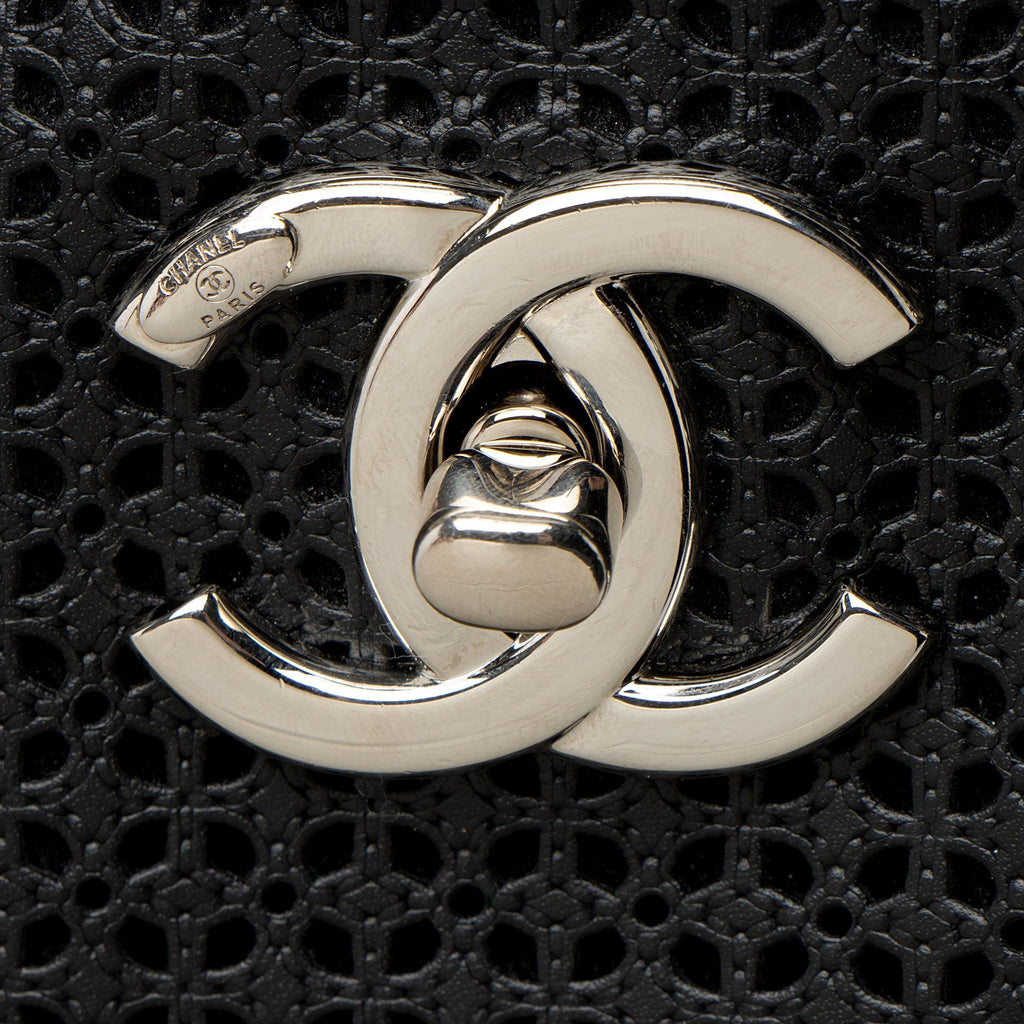 Chanel Perforated Calfskin Up In The Air Large Tote