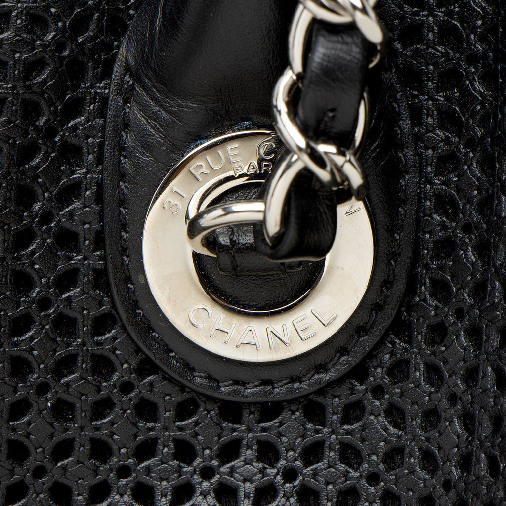 Chanel Perforated Calfskin Up In The Air Large Tote
